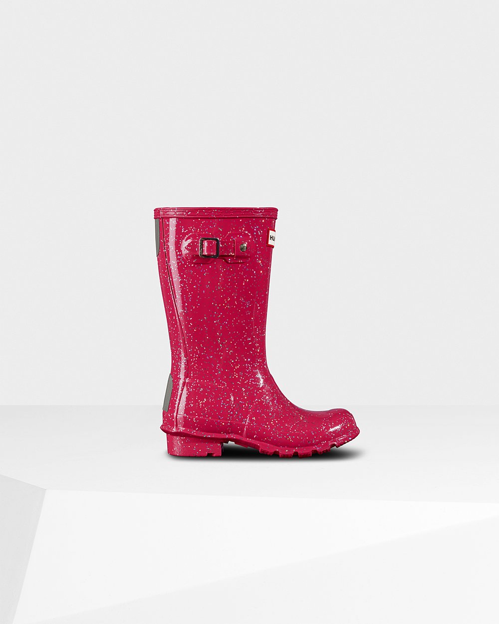 Bottes de Pluie Hunter Original Grands Giant Glitter Enfant Rose HPNZBEO-64